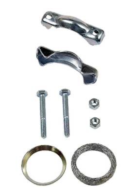 West Coast Metric - TAIL PIPE KIT, COMPLETE WITH CLAMPS, BOLTS, GASKETS, BUG 1975-79