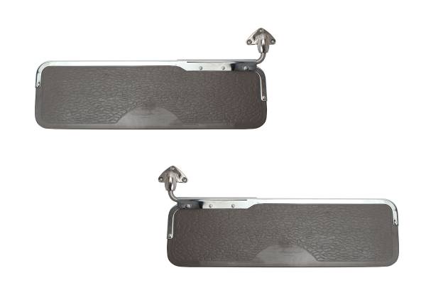 West Coast Metric - SUNVISORS, GREY PANEL BOARD, LEFT & RIGHT, BUS 1950-67