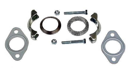 West Coast Metric - MUFFLER MOUNTING KIT, BUG 1975-79 (Standard Mufflers Without Catalytic Converter)