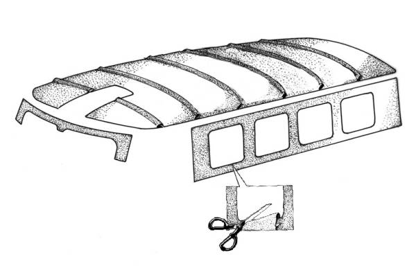 West Coast Metric - HEADLINER, BEIGE CLOTH *MADE IN USA* BUS 1955-63 (Through chassis # 1101163 With No Sunroof)