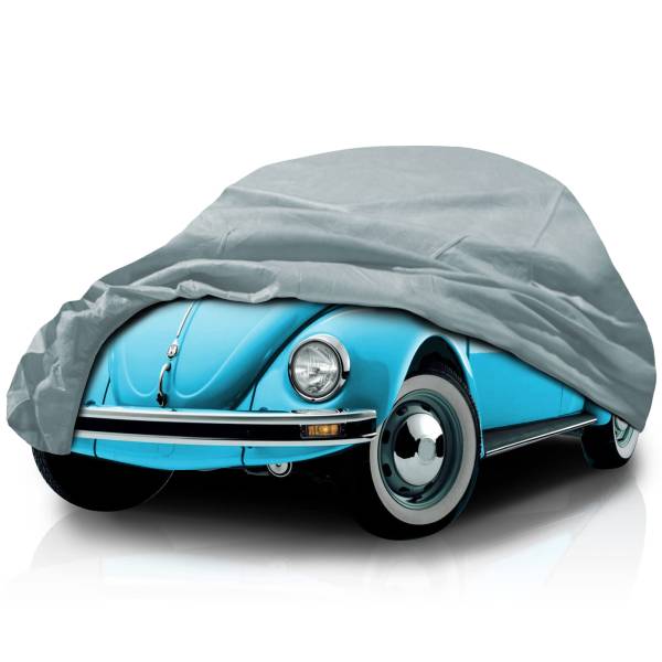 West Coast Metric - CAR COVER, GREY ALL WEATHER *STORM PROOF* BUG SEDAN & CONVERTIBLE 1946-73 *MADE IN USA*