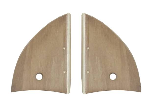 West Coast Metric - COVERS, QUARTER HINGES, WOOD, BUG CONV. 1950-64 *MADE IN USA BY WCM*