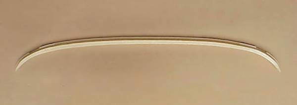 West Coast Metric - BOW, ABOVE REAR WINDOW, WOOD, GHIA CONV. 1969 1/2-74 (1969 from VIN 149431008) *MADE IN USA*