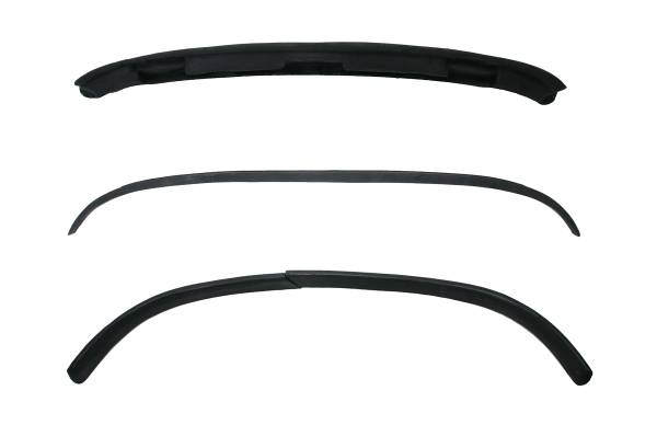 West Coast Metric - CONVERTIBLE TOP BOW KIT, GHIA CONV. 1958-67 1/2 (1967 Up to VIN 147610909 Includes: Header Bow, Above Rear Window Bow, Rear Tack Strip)